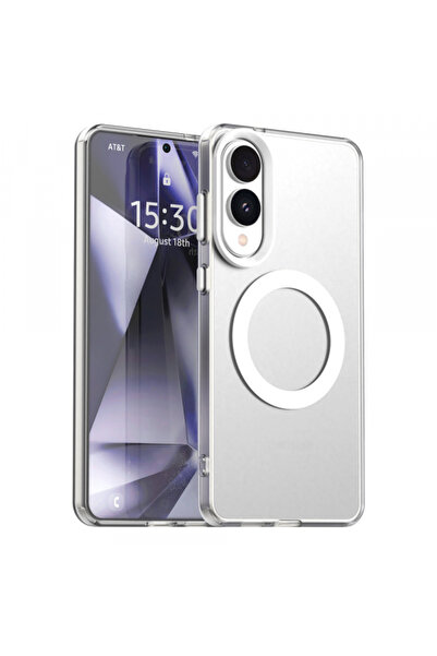 Techsuit MagSafe калъф за Samsung Galaxy S25 Edge S937, Techsuit, Candycase, Бял