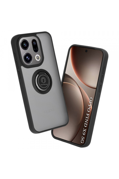 Techsuit Калъф за Oppo Find X9, Techsuit, Glinth, Черен