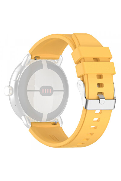 Techsuit Curea W026 pentru Huawei Watch / Xiaomi Watch Series, 22MM, Galbena