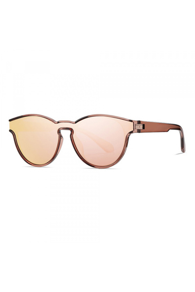 Techsuit Unisex Sunglasses TR7545, Polarized, UV Protection, Brown