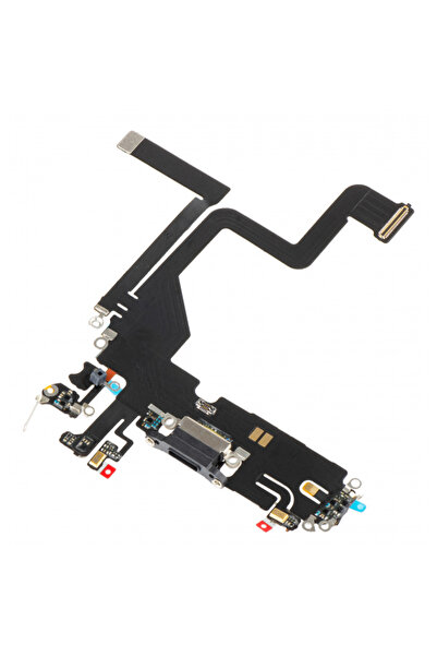 Aftermarket Конектор за зареждане - Микрофон Apple iPhone 14 Pro, Черен