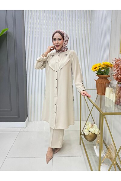 GK Σετ τουνίκ με κουμπιά σε όλο το μήκος