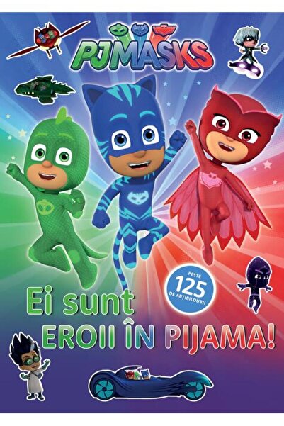 Cartea cu Genius PJMASKS: Ei sunt Eroii in Pijama!