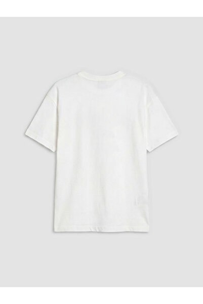 LC Waikiki Crew Neck Printed Girl's T-Shirt