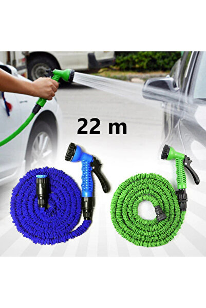 E-ANAMAG Furtun Extensibil de Gradina 22m cu Pistol de Stropit Inclus