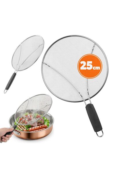 KADAX Sito pe aragaz, 25 cm, din oțel