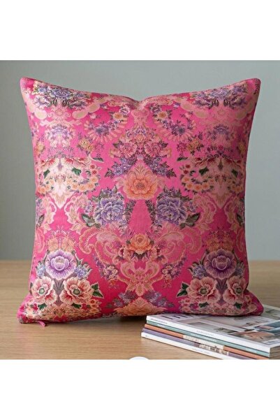 ANKABAYB Cushion Cover Bohemian Vintage Woven Floral Patterned Decorative Pin...