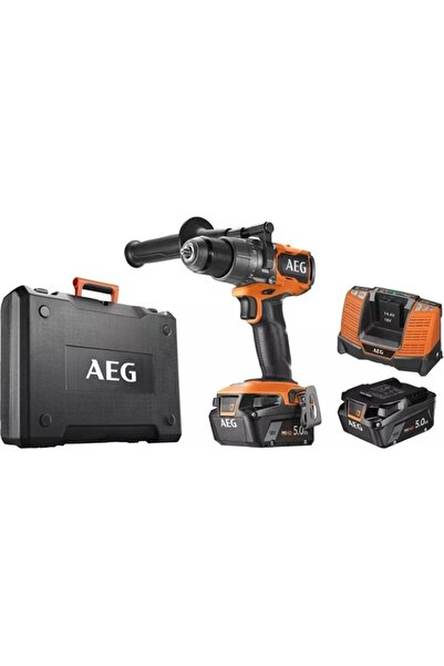 AEG Şarjlı Darbeli Matkap 2x5,0 Ah Bsb 18c3bl-502c