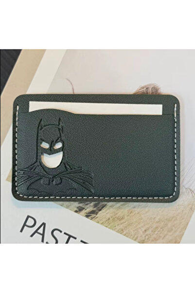 KOTO Batman Tasarımlı El Yapımı Hakiki Deri Cüzdan & Kartlık