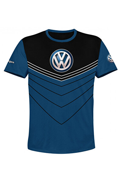 OEM Tricou barbati Volkswagen , maneca scurta multicolor D013