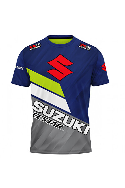 OEM Suzuki men's t-shirt, short sleeve, multicolor M013