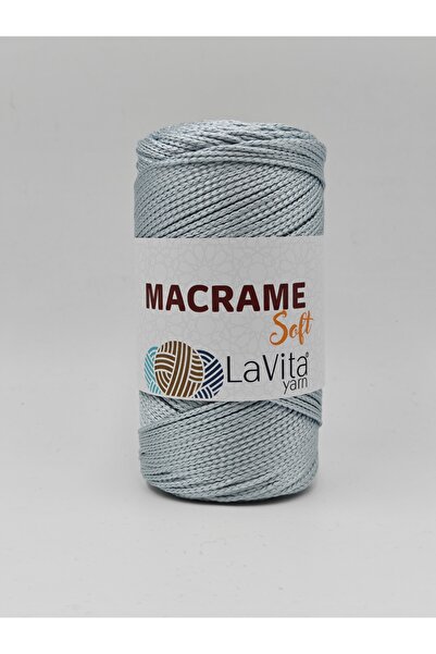 LaVita Yarn LaVita Macrame Μαλακό Νήμα Πλεξίματος Χειροποίητο 100% Πολυεστέρα...