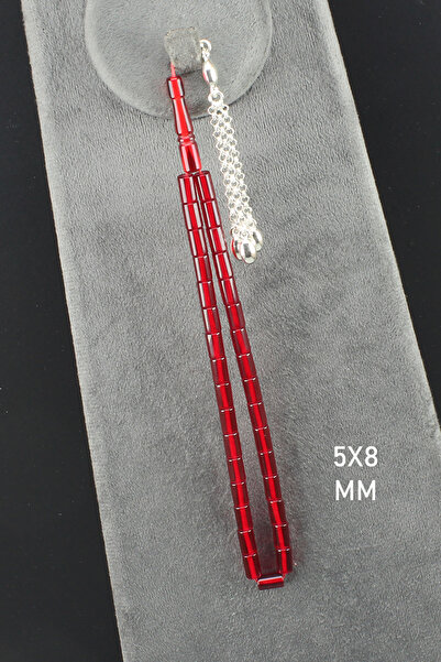 isfahantakı Mükemmel kesme ateş kehribar 5x8 mm el boy günlük hediyelik tesbih