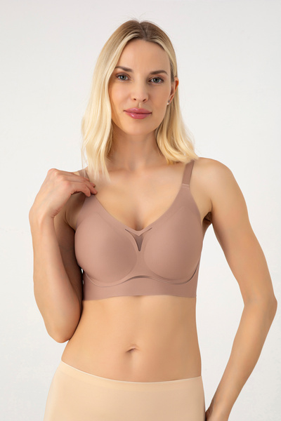 Best Model Seamless Laser Bra with Removable Pads Without Underwire 2227