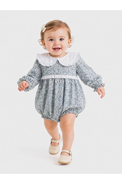 OUTLET Isis Baby Girl Floral Jumpsuit100% Cotton