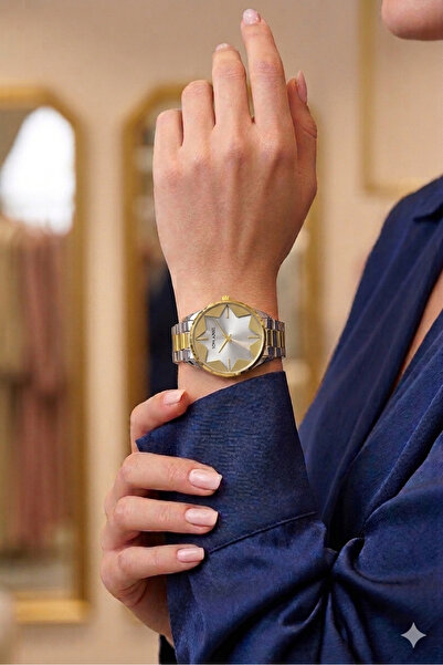 Tom Jones Special Design Star Dial Design Metal Cord Women's Wristwatch