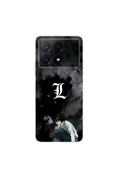 PPKin حافظة شفافة متوافقة مع Poco X6 Pro بتصميم Anime 3/2