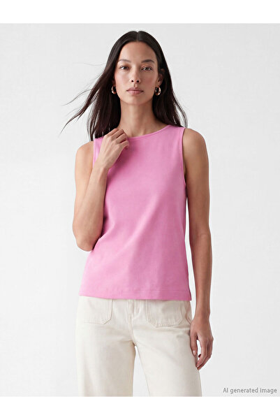 LC Waikiki Özmarka New Season Crew Neck Women's Tank Top