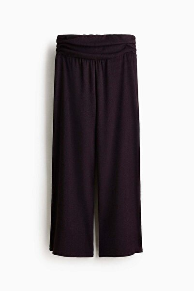 H&M Wide gathered-waist trousers