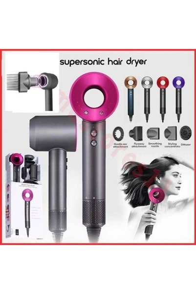 Egonex Leafless Hair Dryer 4 In 1 Saç Kurutma Makinesi 3 Kademe