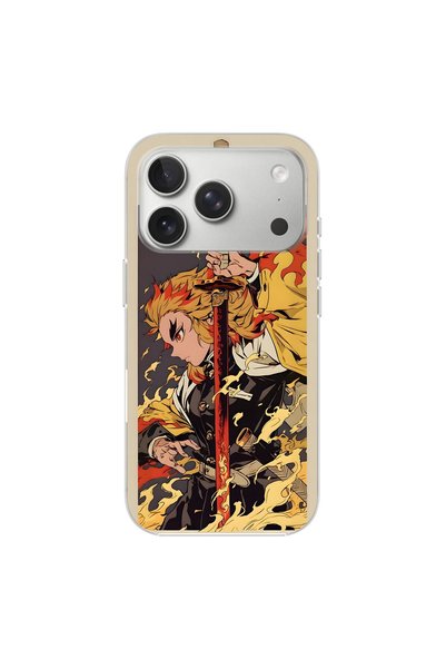 PPKin iPhone 17 Pro Max Compatible Anime 4/3 Design Transparent Case