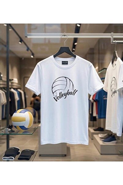 GÖKÇE voleybol baskılı tişört