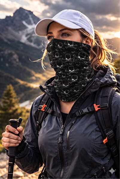 colizon Unisex Koşu Bisiklet Motor İçin Buff Boyunluk UV Korumalı Termal Maske