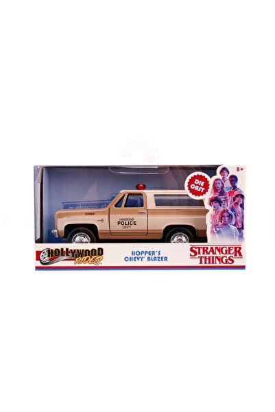 Simba Jada Stranger Things Mașină metalică Hoppers Chevy K5 Blazer Scara 1:32