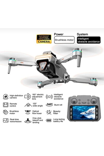 LEIDORY M4 Engel Tanıma Sensörlü,4K HD Kamera Özellikli Katlanabilir Drone