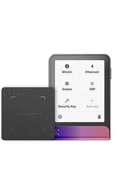 Ledger Flex Crimson Magenta Crypto Hardware Wallet with Recovery Key