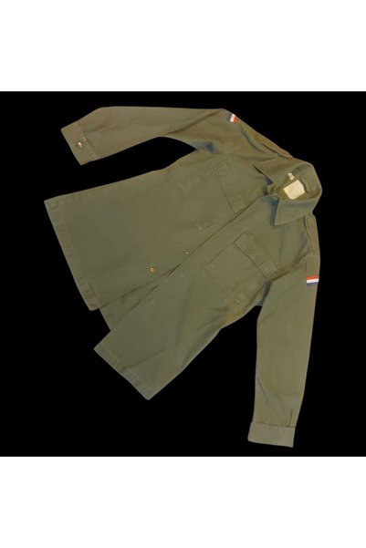 kho military design 1981 Hollanda Kraliyet Kara Kuvvetleri Dış Giyim Gömleği ...