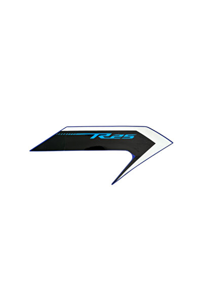Yamaha R25 2025 2026 Sağ Grenaj Sticker Mavi Orijinal BRE-F8394-00