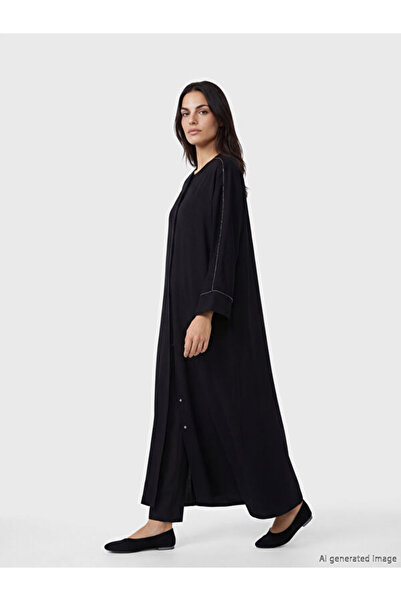 LC Waikiki Sparkling Choices from Shining Store Zero Roba Collar Loose Fit Cr...