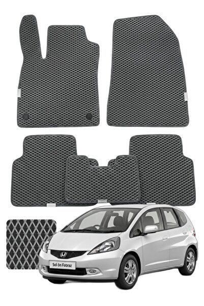 Evanotion Honda Jazz 2008-2015 Özelleştirilebilir Premium Eva Oto Paspas Seti...