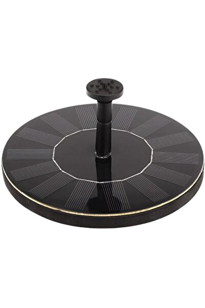 SDEPOT ® Solar Fountain for Garden, Automatic, 16 cm, Round, Black