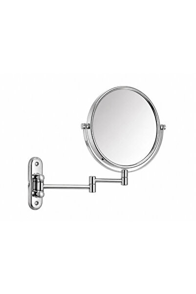 INTERSTEEL Silver Akrobat Makyaj Aynası - Büyüteçli Makyaj Aynası Otel Tipi, ...
