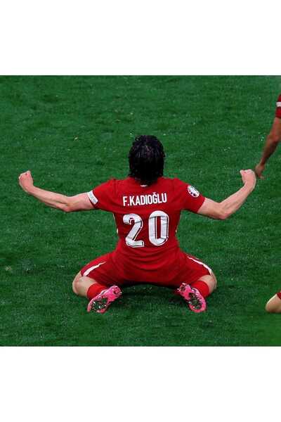 AJAX STAR Türkiye Milli Takımı Euro 2024 Ferdi Kadıoğlu Deplasman Forması (RED)