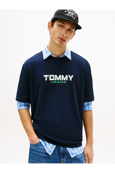 Tommy Hilfiger Erkek TJM 90's Blok Detaylı T-shirt