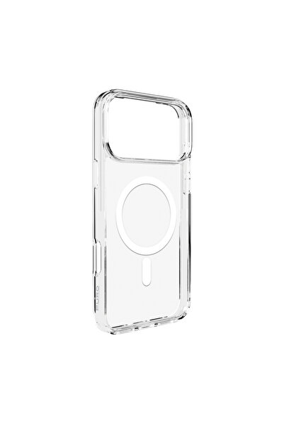 Puro Lite Mag Διαφανής Θήκη με Λευκό Δακτύλιο για iPhone 17 Pro Max (MagSafe)