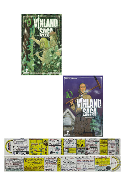 Kurukafa Yayınevi Vinland Saga 9-10. Ciltler Manga Seti + Özel Cetvel