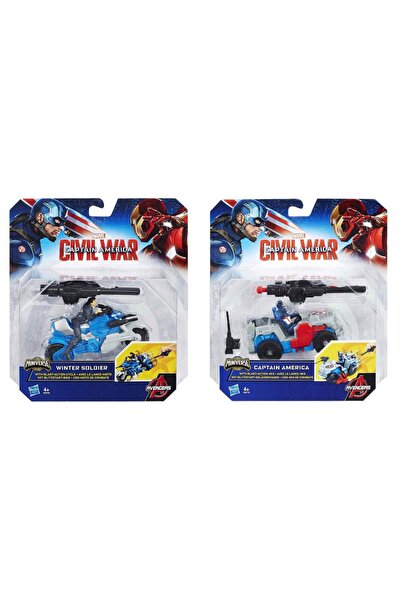 Hasbro Marvel Captain America Movie Combat Racers 6.35 Εκ B5769
