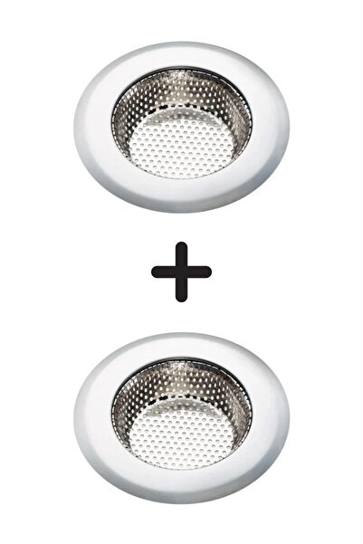 Kittiwake Home Life 2’li Paslanmaz Çelik Lavabo Süzgeci 11.5 cm – Evye Gider ...