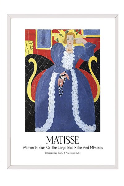 Postifull Matisse, slika u beloj ramovini, umetnička serija BR:112311
