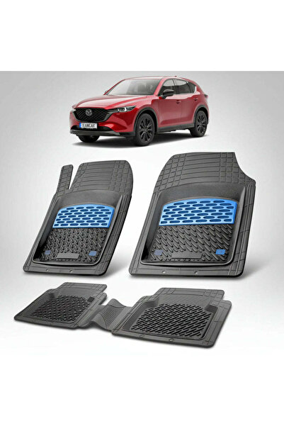 TEAMCAR Covorașe auto Mazda CX-5 KF Facelift SUV 2021-2026 |   Ediția Albastr...