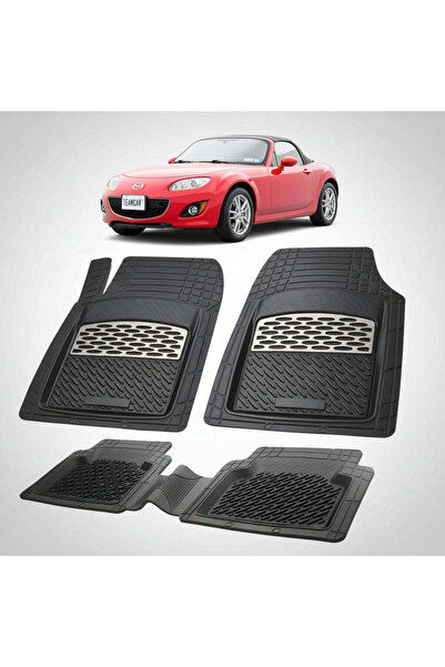 TEAMCAR Πατάκια δαπέδου για Mazda MX-5 NC Facelift Μαλακή Ορθοσωλήνωτη Καμπρέ...