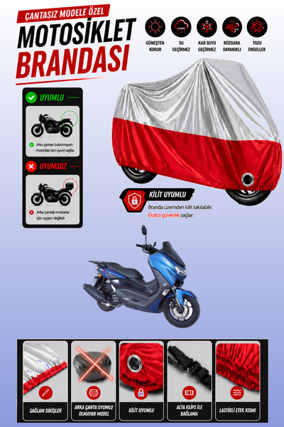 Cemku Twin Top Gray - Bottom Red Arora Max Jet Compatible Engine Cover, Rear ...