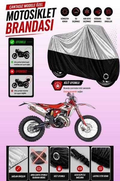 Cemku Twin Top Gray - Bottom Black Beta Rr 300 2t Enduro Racing Compatible En...