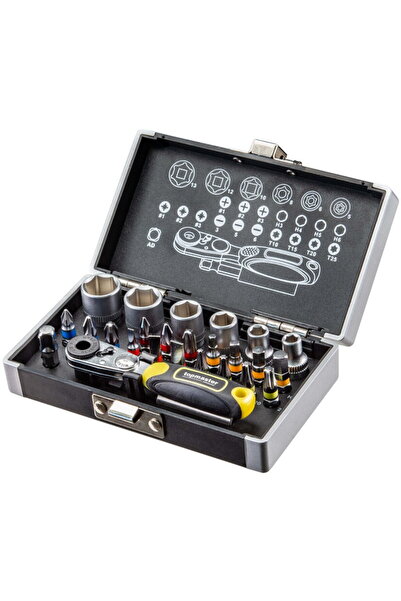 Top Master Pro Set 26 bucăți biți tubulari ¼