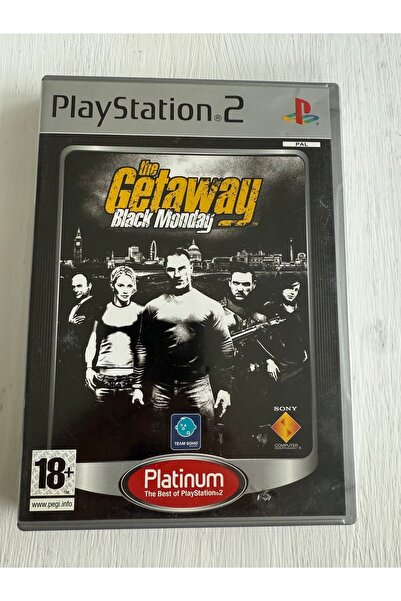 EA ps2 the getaway black monday orjinal oyun kitapçık var 10/9 disk kondüsyonu
