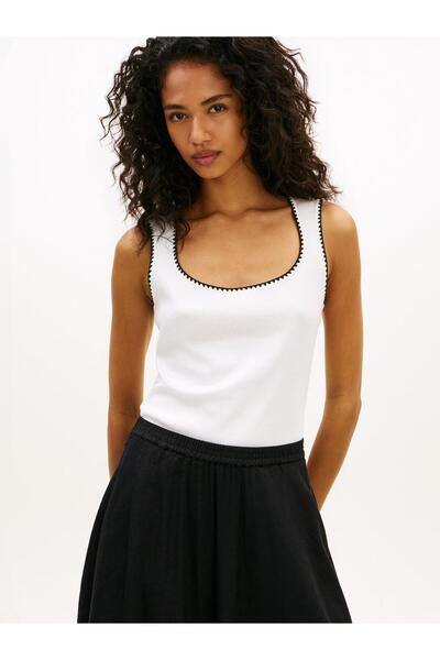 Tommy Hilfiger B&W SLIM SCOOP-NK TA